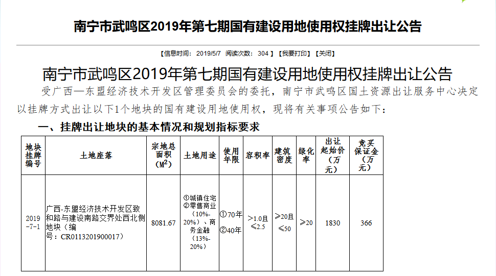 武鸣最新征地动态及其深远影响