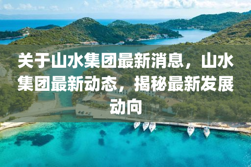 山水集团迈向更高层次的战略转型与发展路径探索最新动态